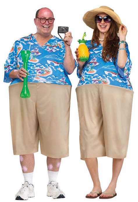 fat tourist costume|adult tacky tourist costume.